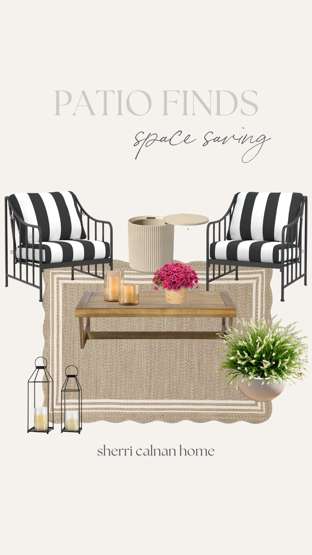 spring patio, beige patio, coastal patio, patio furniture, patio finds