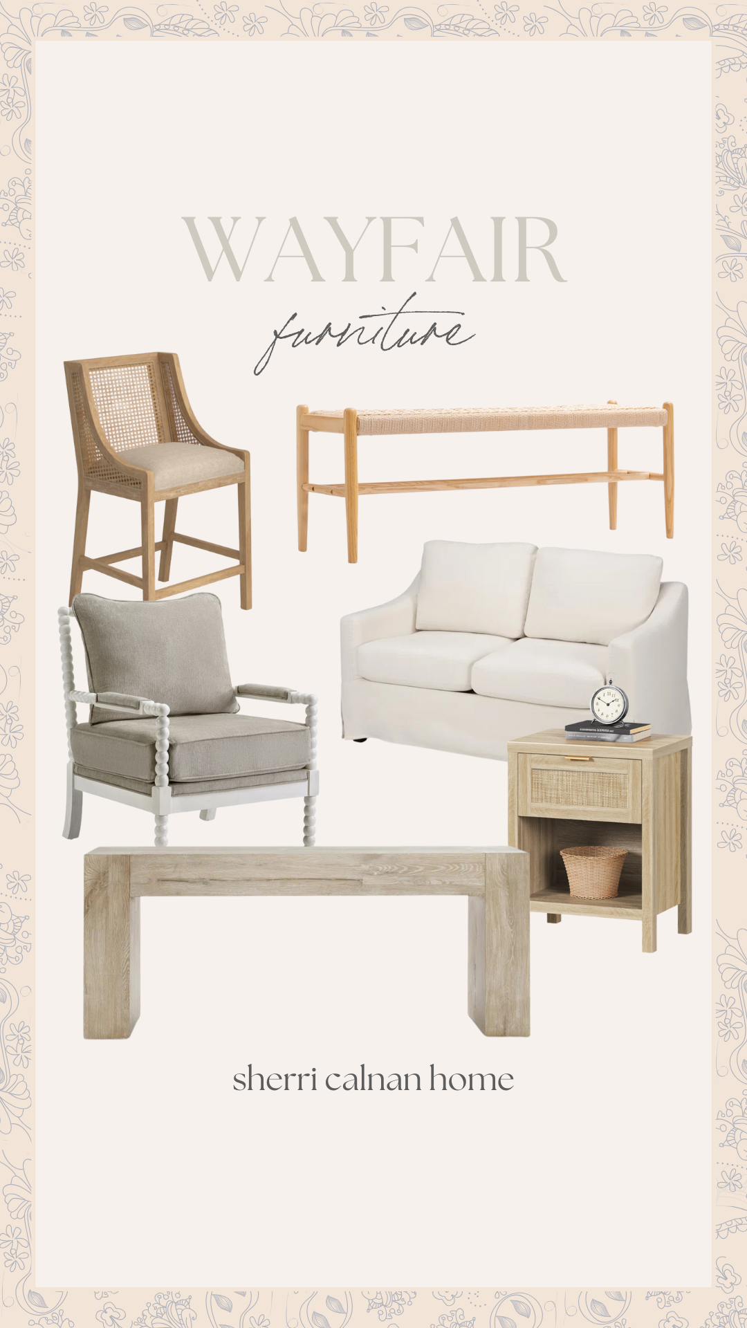 wayfair coastal beige furniture