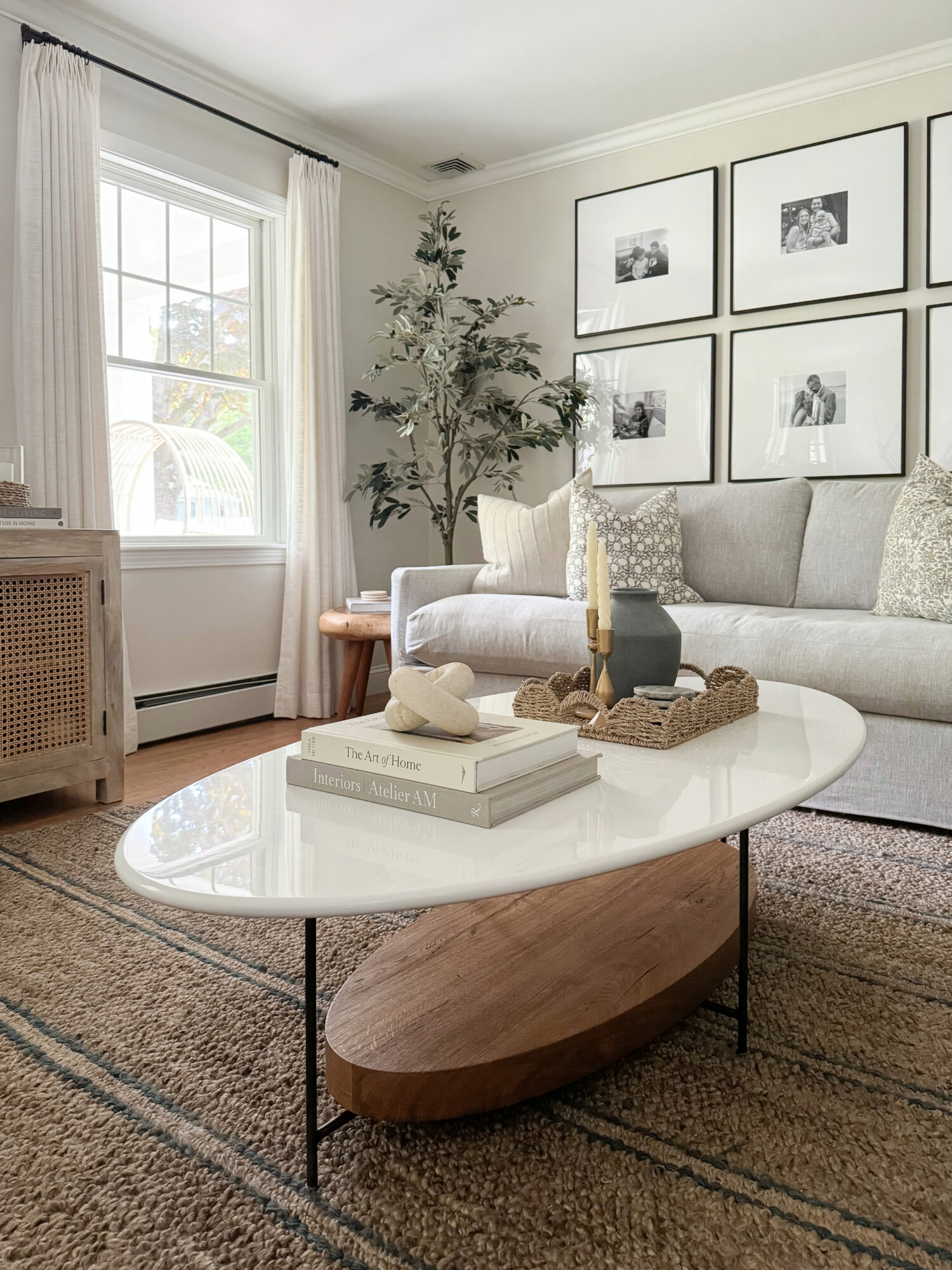 modern coastal living room