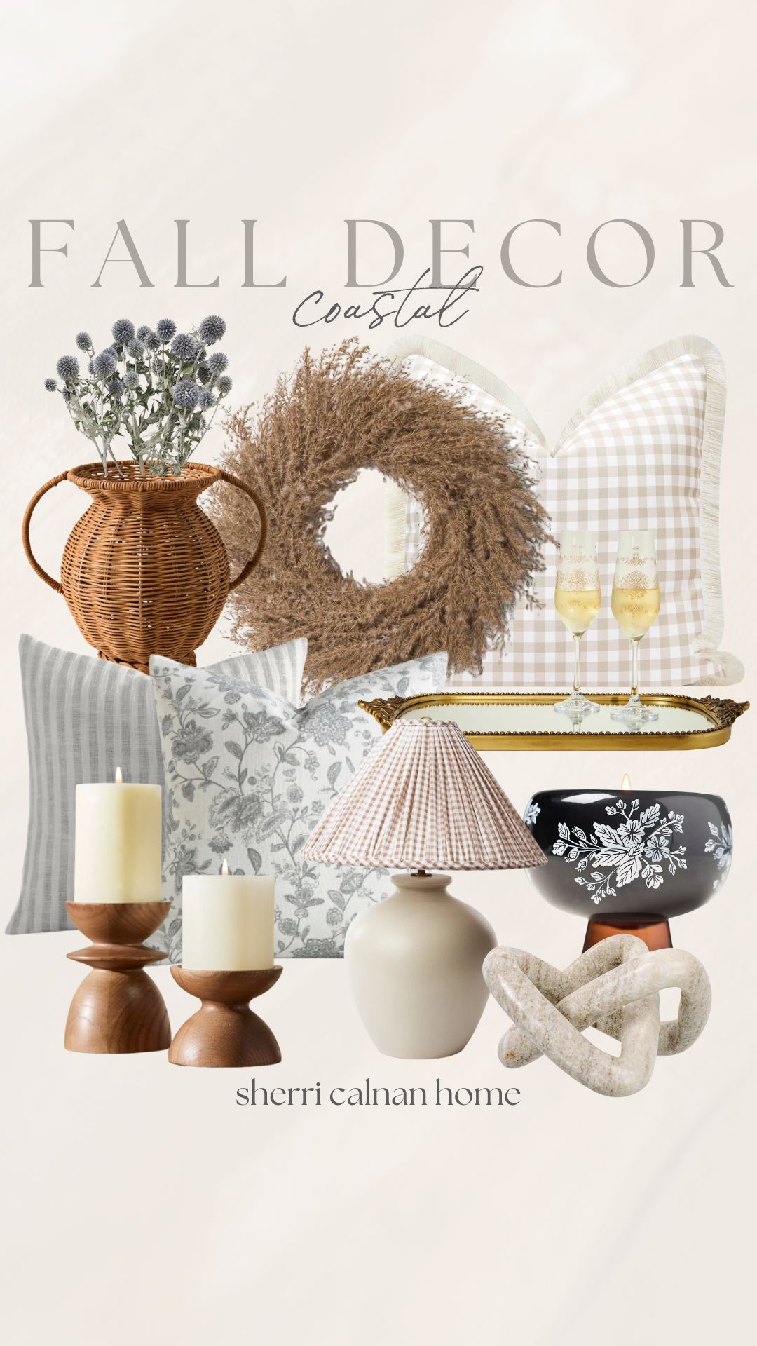 Coastal Fall Decor
