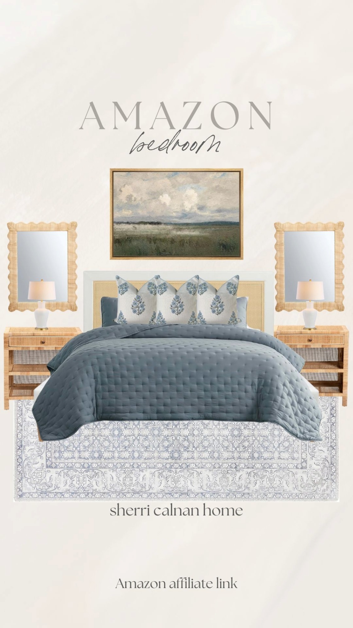 amazon bedroom inspo collage