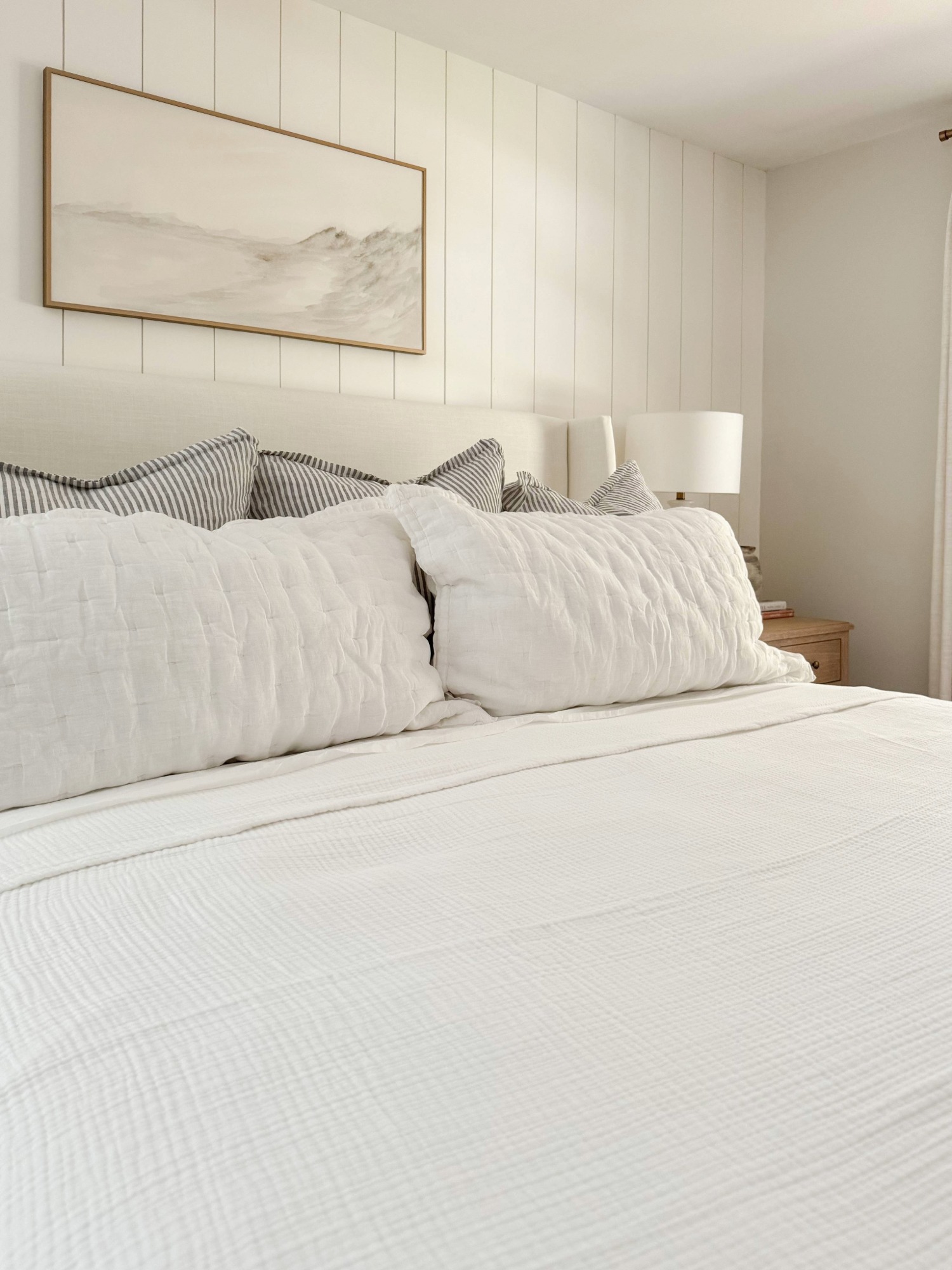 coastal inspired bedding