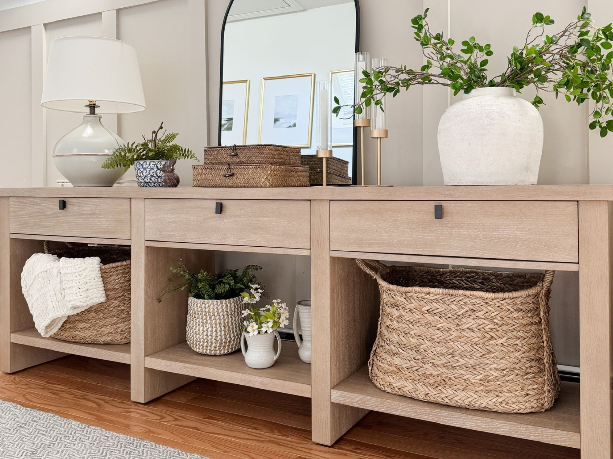 Console Table Styling Ideas | Sherri Calnan Home